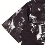 grindlondon 100% cotton chicken dinner casino shot sleeve shirt