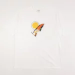 sun on your face tee white