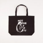 not for you tote black