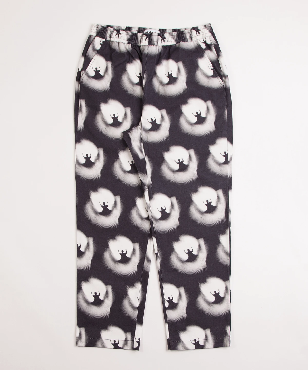 grindlondon another dimension cotton printed trouser