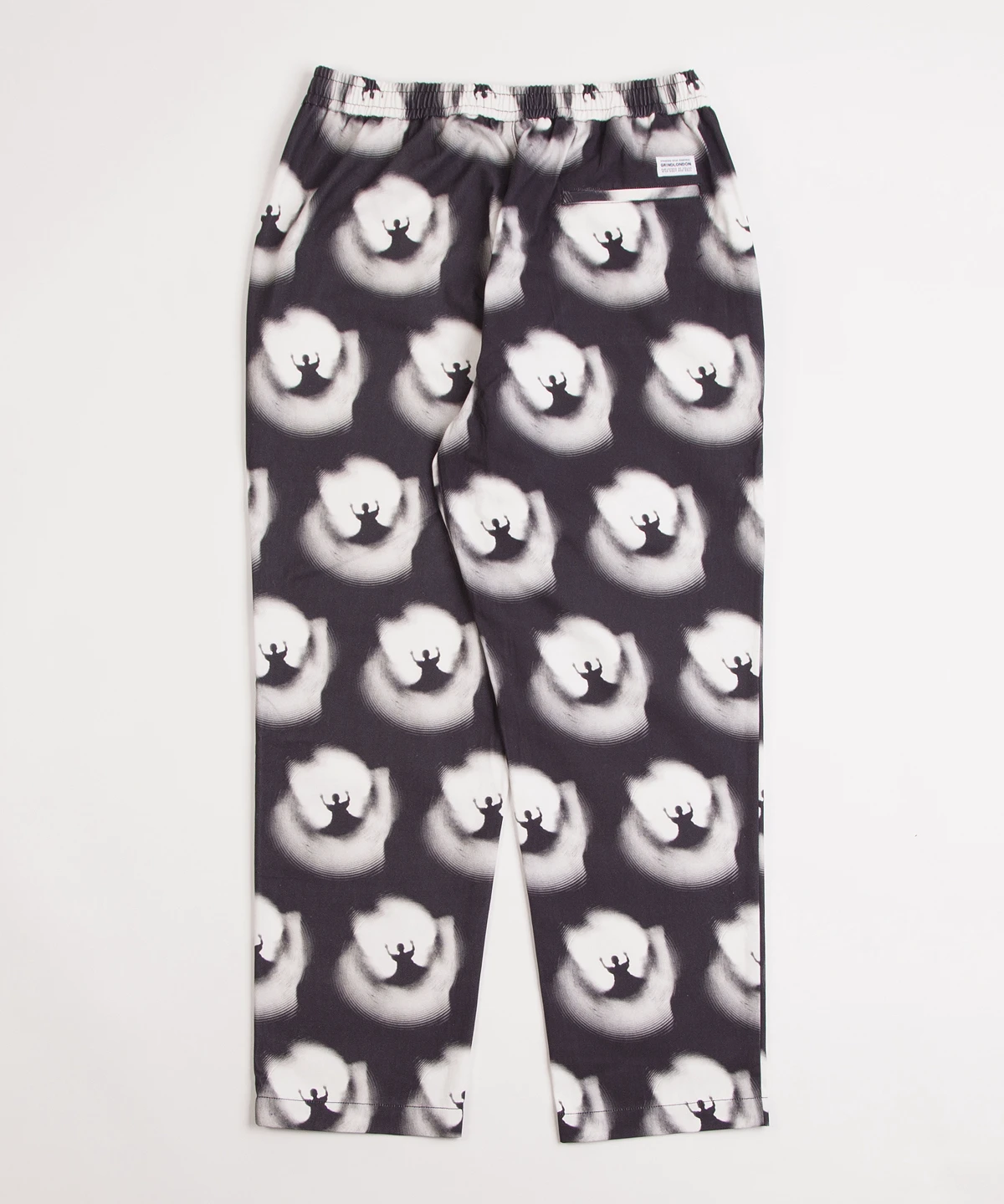 grindlondon another dimension cotton printed trouser
