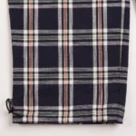 grindlondon midnight checked ambling walking trouser