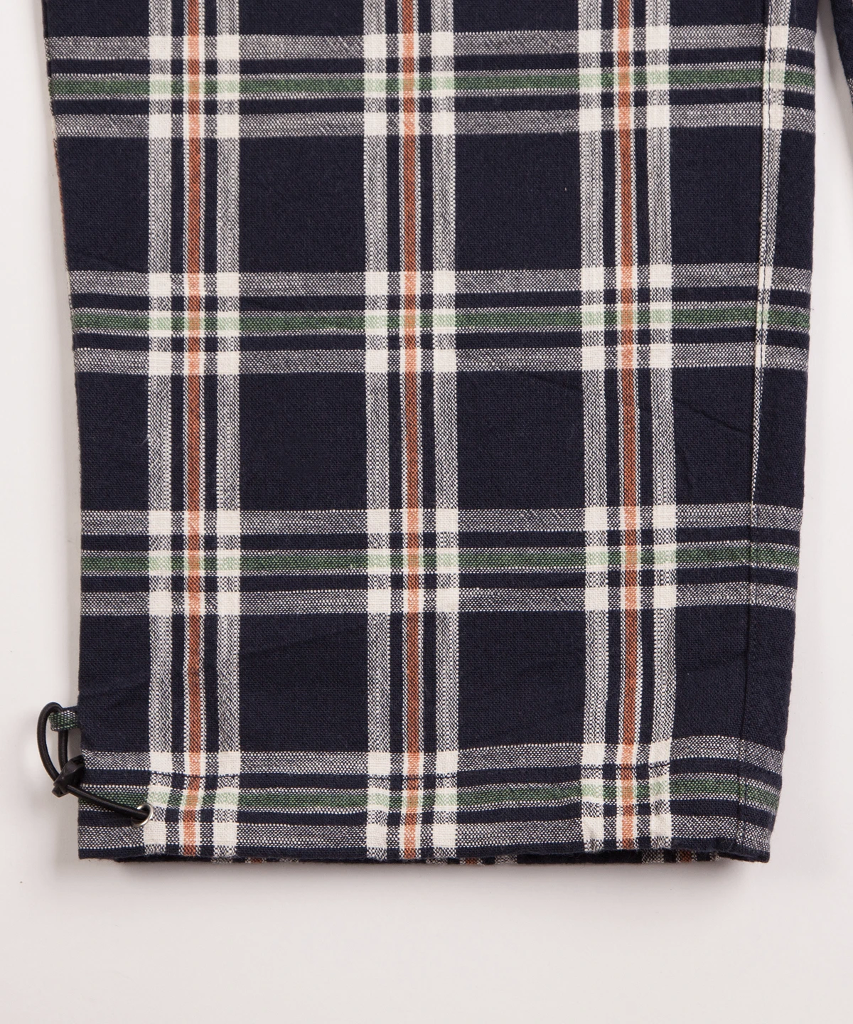 grindlondon midnight checked ambling walking trouser