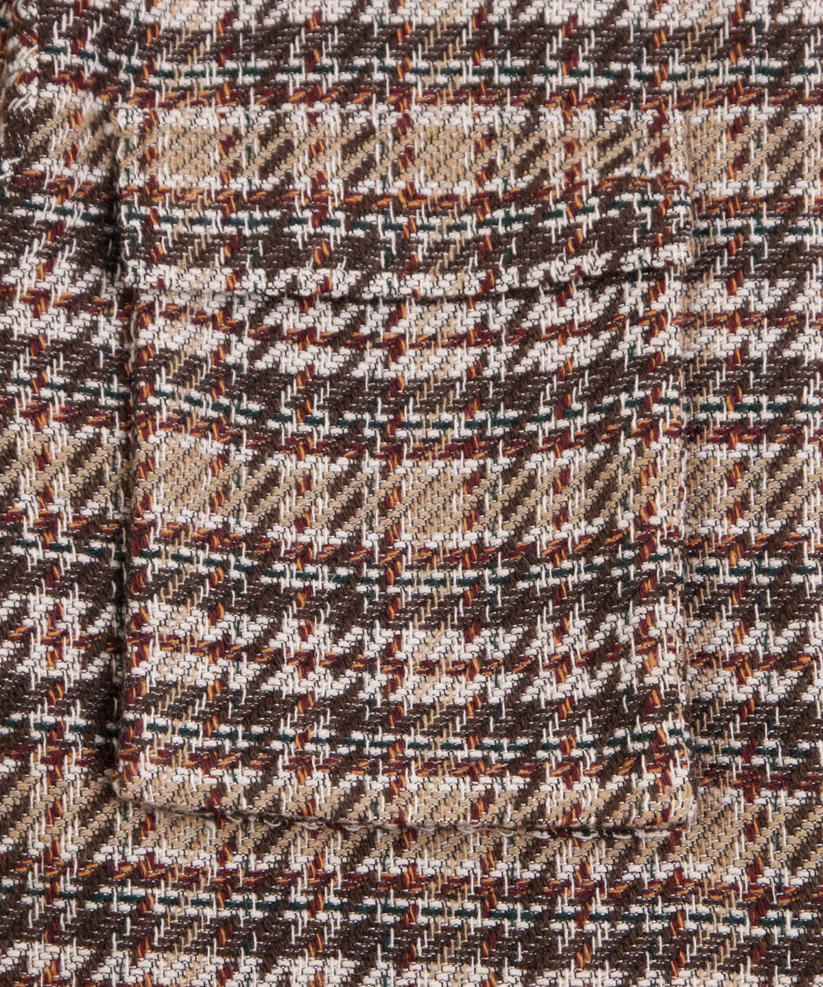 grindlondon wool checked overshirt