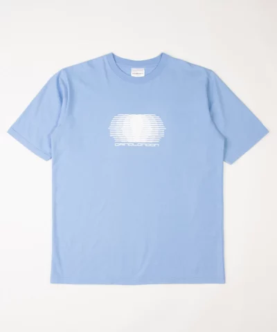 grindlondon movements 100% cotton y2k t-shirt blue.
