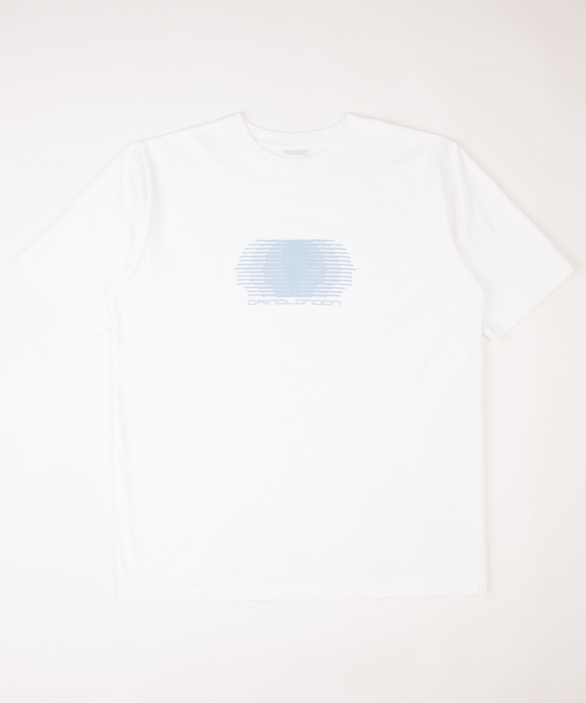 grindlondon movements 100% cotton y2k t-shirt white.