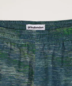 grindlondon 100% cotton relaxed trouser fibre optics