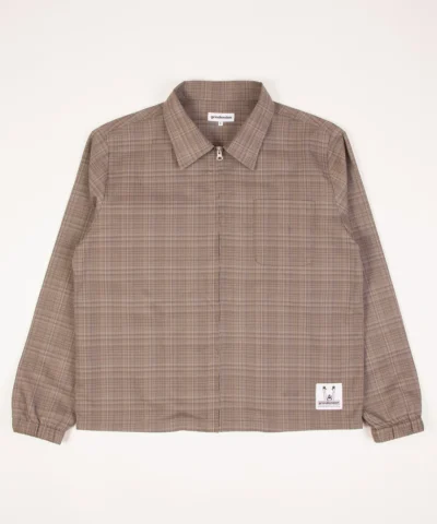CHECKED OVERSHIRT EARTH TONES