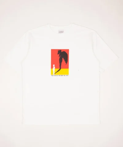 THE DEVIL IS LOOSE TEE WHITE