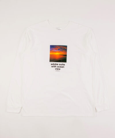 ADOBE LS TEE WHITE