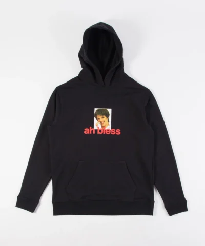 AH BLESS HOOD BLACK