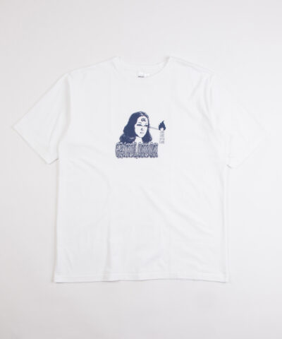 CATCH FLAME TEE WHITE